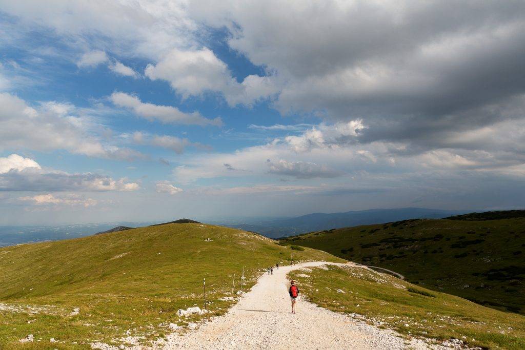 Unser Fotostreifzug führt uns über die Fischerhütte hinauf zum Gipfel des Schneebergs.