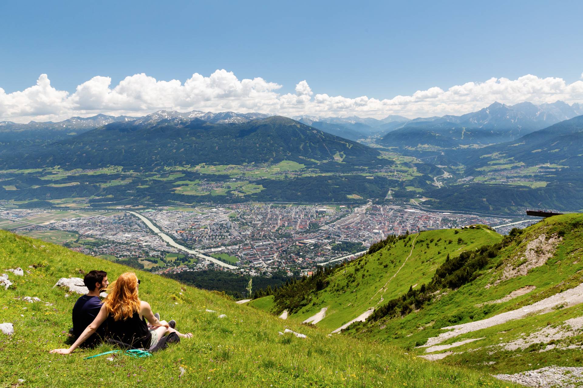 Als Vordergrund für deine Bergfotos kannst du natürlich auch deine Lieblingsfüchse in Szene setzen.