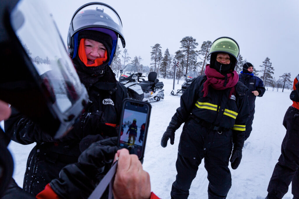Bei der Fotoreise Finnland kannst du sogar auch mit deiner Handy-Kamera teilnehmen.