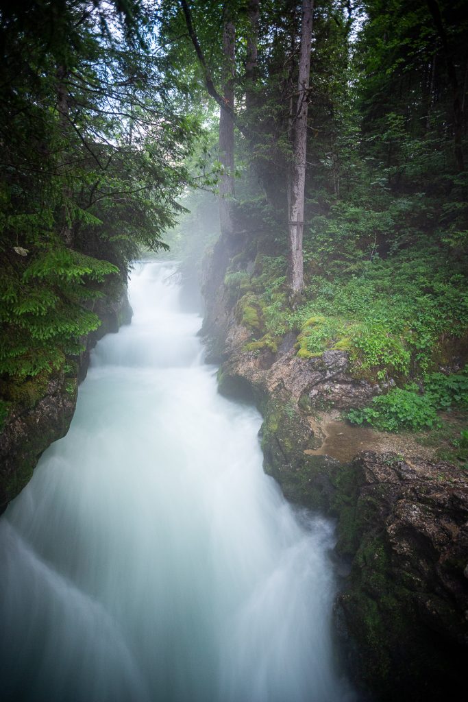 DIE FOTOFÜCHSE Foto Locations Salzkammergut. Der Zimitz Wasserfall bei der Ranftlmühle lädt zu Langzeitbelichtungen ein.