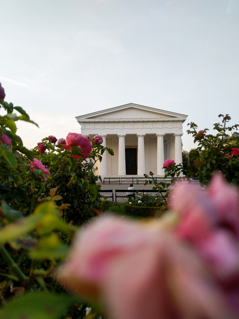 Auch die Gärten und Parks in Wien können sich sehen lassen, Naturfotografie im urbanen Raum.