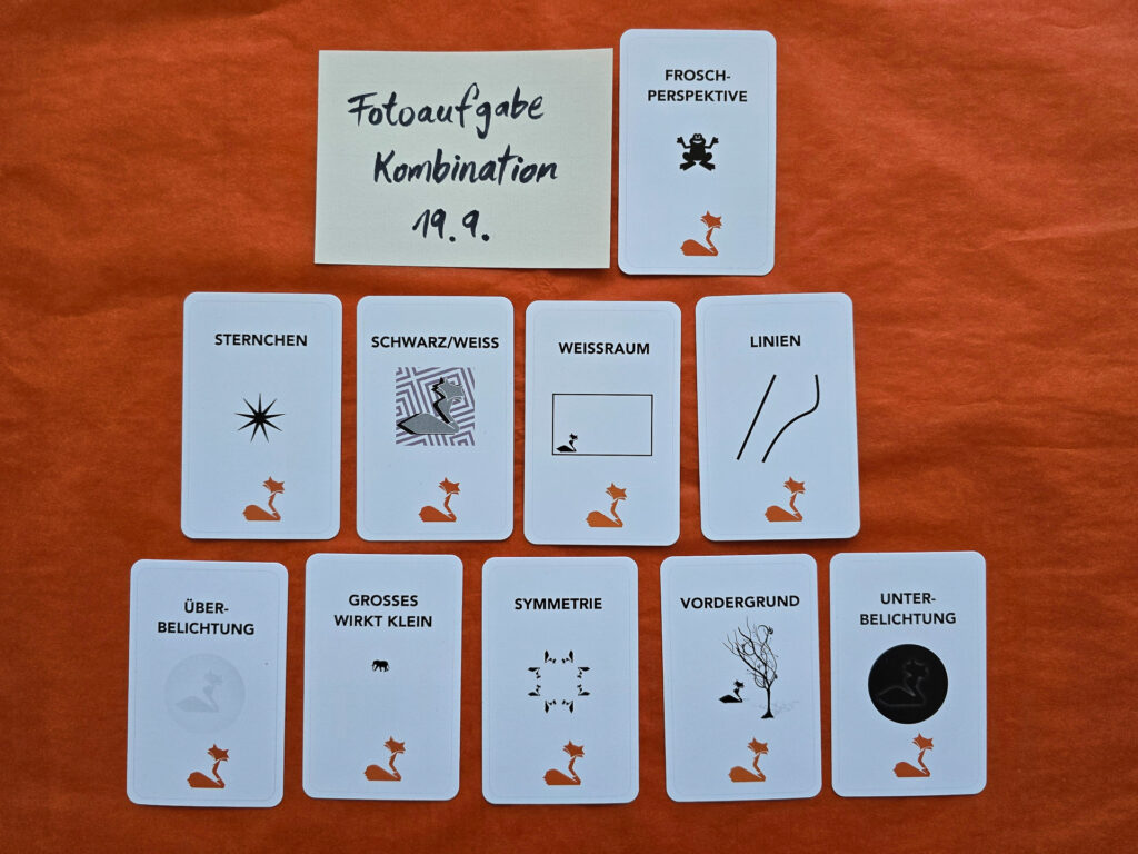 Bei unserem Fotospiel wurden im Laufe der Zeit viele Spielarten erfunden.