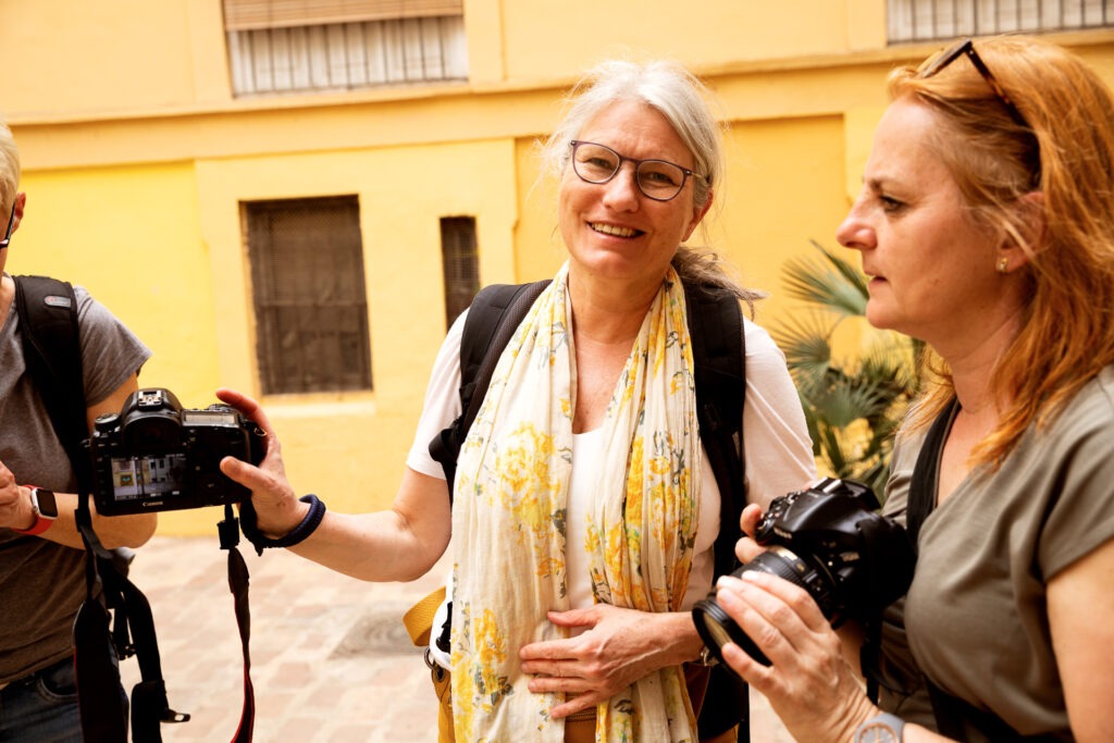 Fotofuchs Sabine zeigt das Thema "Spiegelungen" in Valencia.